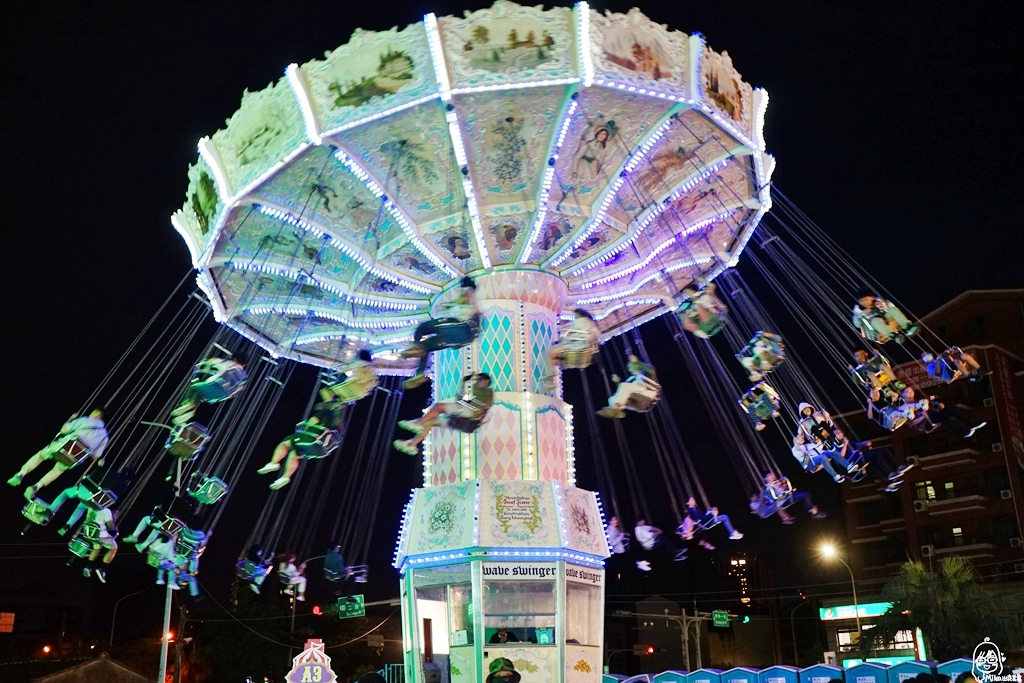 『桃園。青埔』JETS嘉年華遊樂園 桃園場｜來自歐美 城市裡的移動式遊樂園，更是桃園最新、最刺激 65天限定隱藏版景點！快來體驗全台最快、最恐怖360度旋轉的瘋狂尖叫摩天輪！