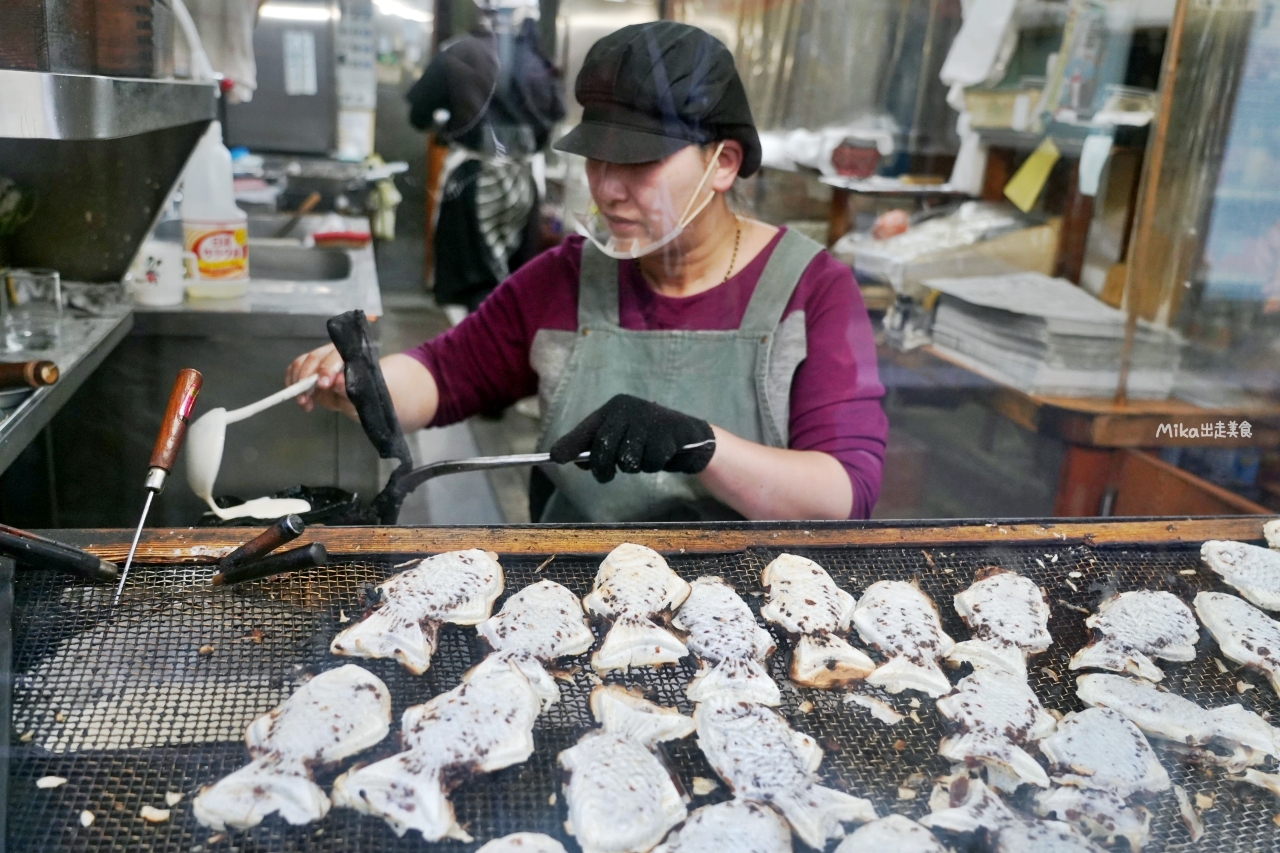 【日本】 鳥取 米澤鯛魚燒店 (米澤たい焼店)｜白壁土蔵群內 隱藏版必吃名店 日本百年傳統的鐵鑄鯛魚燒。