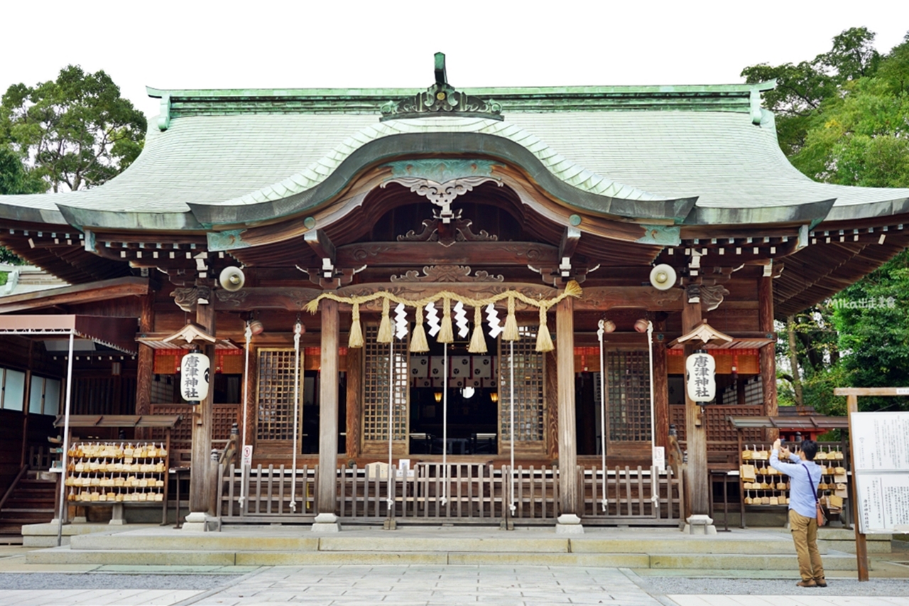 【日本】 佐賀 唐津宮日節  曳山展示場＆唐津神社｜有超可愛御守還有寵物御守的唐津神社以及秋日祭典「唐津宮日節」的曳山展示場。