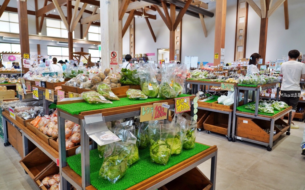 【日本】 福島市 道の駅 ふくしま｜購物土特產、水果、美食街的公路休息站，還有吉利蛋與莫魯貝的超萌人孔蓋。