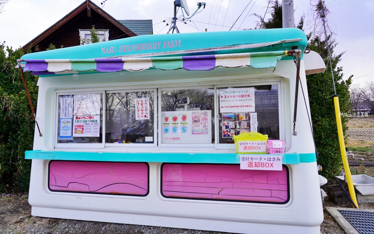 【日本】栃木 那須高原農園いちごの森｜溫室高架無農藥栽培 頂級日本草莓任你採 30分鐘內吃到飽，只要500元台幣有找！