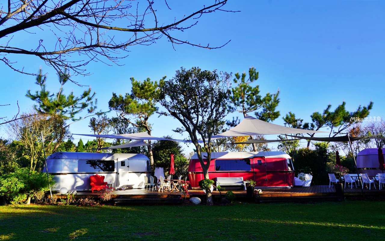 【苗栗】 卓蘭 寨酌然野奢庄園 露營車｜帶寶寶一起住森林不吃苦 超野奢 懶人露營車開房間初體驗！