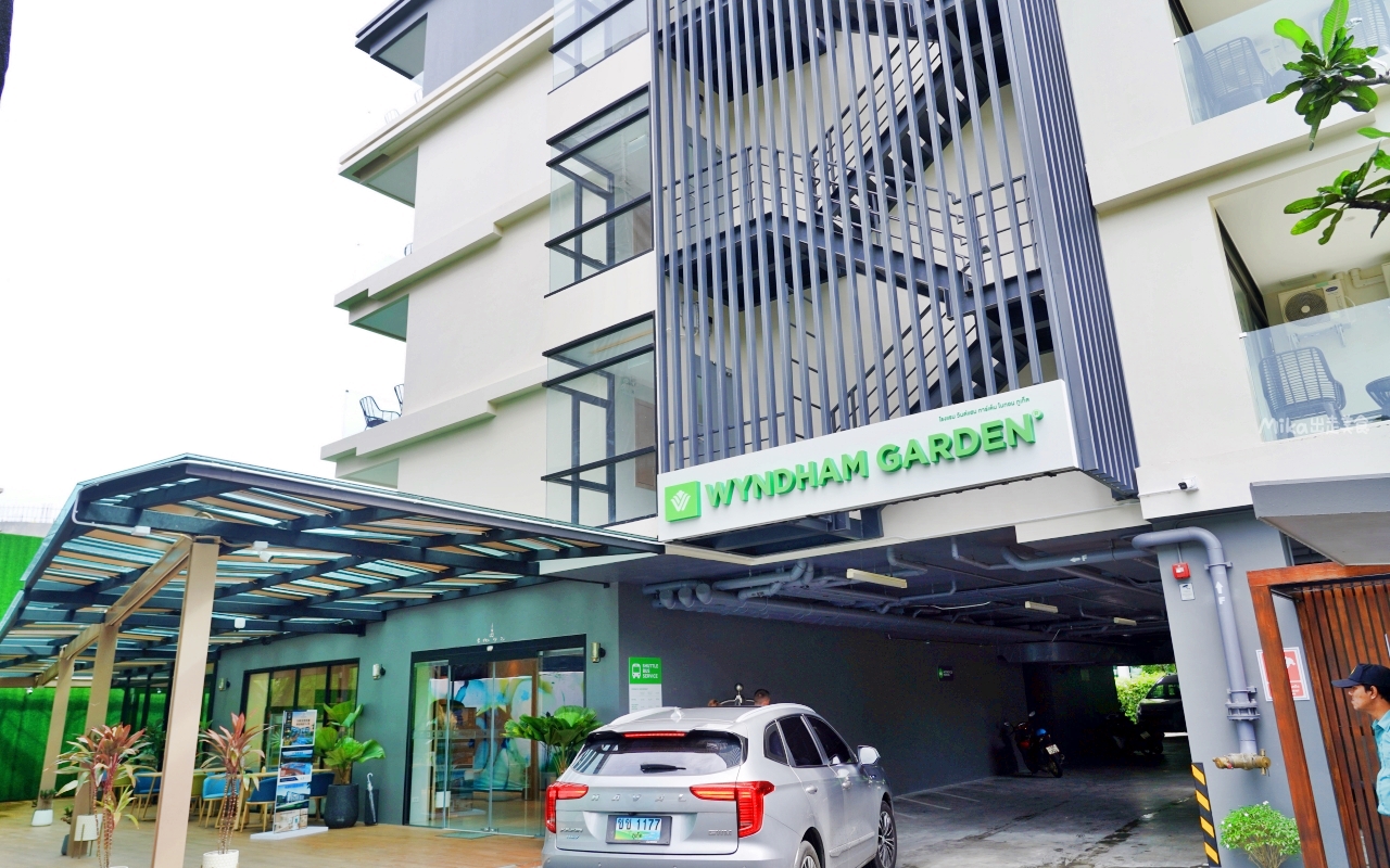 【泰國】 普吉島  Wyndham Garden Naithon Phuket｜鄰近機場 溫馨小巧的公寓飯店，步行5分鐘即可抵達海灘，飯店一樓可直通泳池。