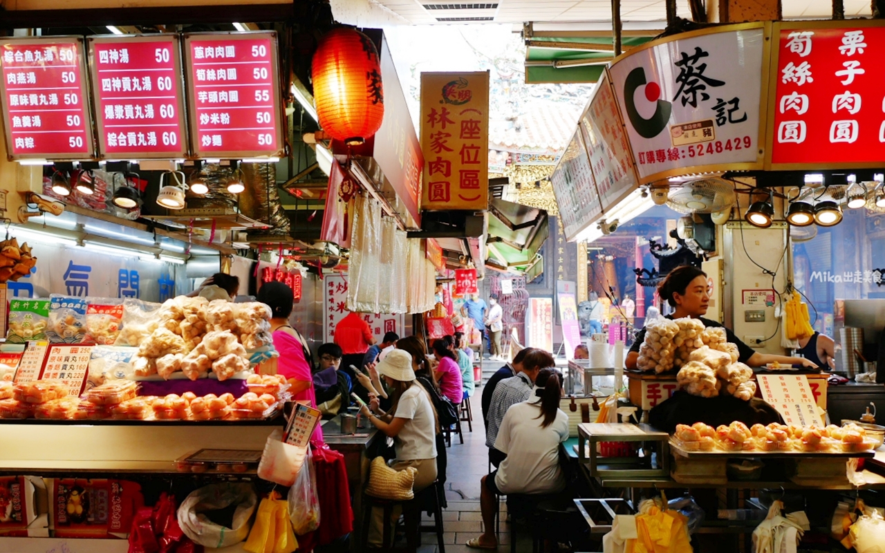 【新竹】 城隍廟 林家肉圓｜城隍廟周邊美食  百年老店 四代傳承，推芋頭紅糟肉圓跟肉燕。