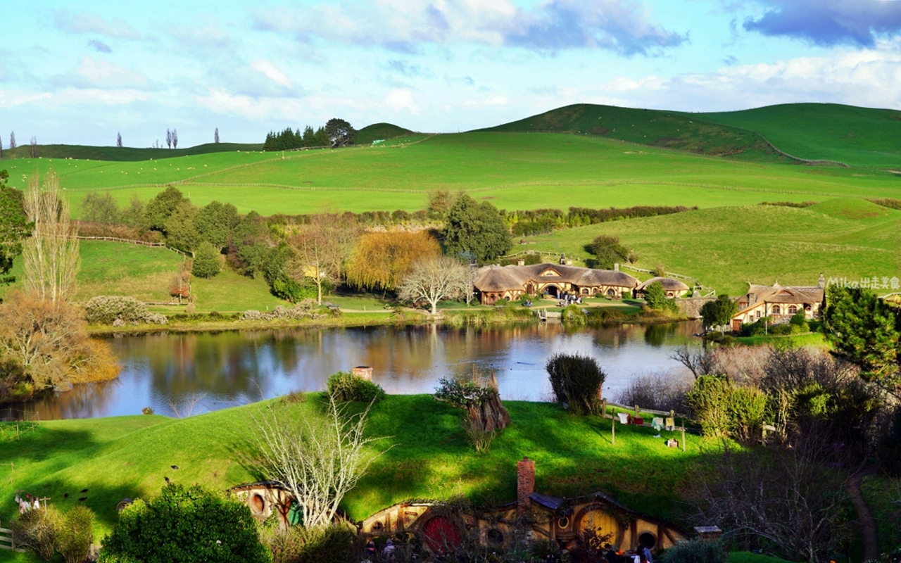 【紐西蘭】 哈比村 Hobbiton™ Movie Set Tours｜北島必去 走入魔戒夢幻電影場景，體驗哈比人的一天。