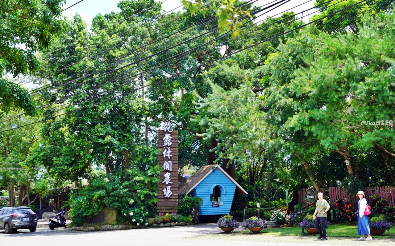 【苗栗】 卓蘭 花露農場 Flower Home｜被花包圍的幸福農場，夢幻繡球花冰淇淋必吃。