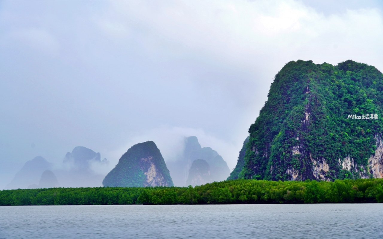 【泰國】 普吉島 攀牙灣國家公園｜搭乘⻑尾船遊覽攀⽛灣海上桂林，造訪國際電影場景拍攝地：割喉島＋007島。