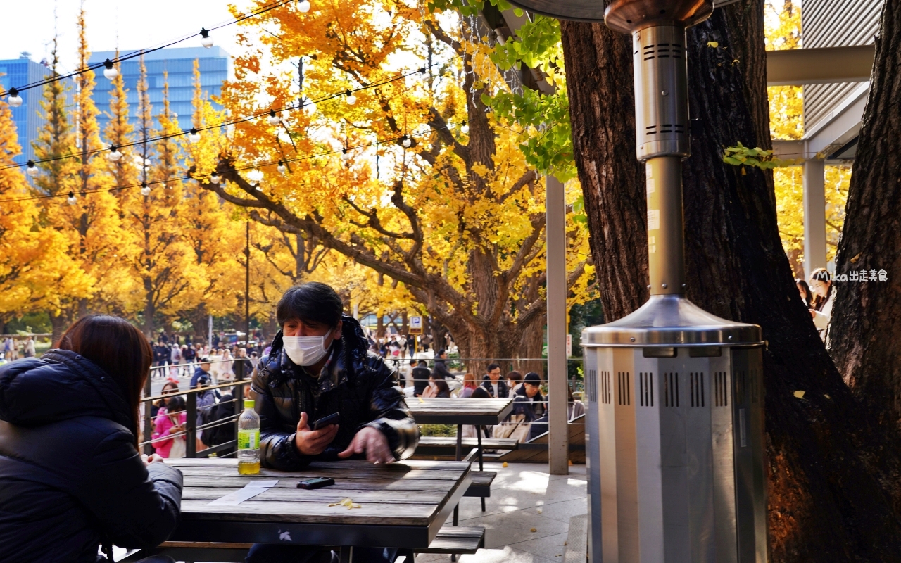 【東京】 明治神宮外苑銀杏林＆Shake Shack 漢堡｜季節限定 東京超美黃金銀杏大道秋景，必吃Shake Shack 漢堡。