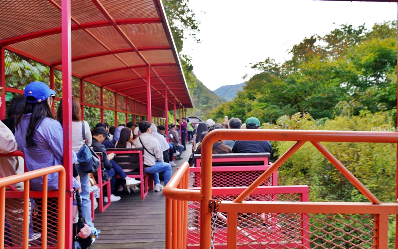 【韓國】春川 江村 鐵道主題公園｜深度遊覽美麗北漢江的京春線舊鐵道自行車之旅，沿途有不同主題隧道與山巒湖景相伴。