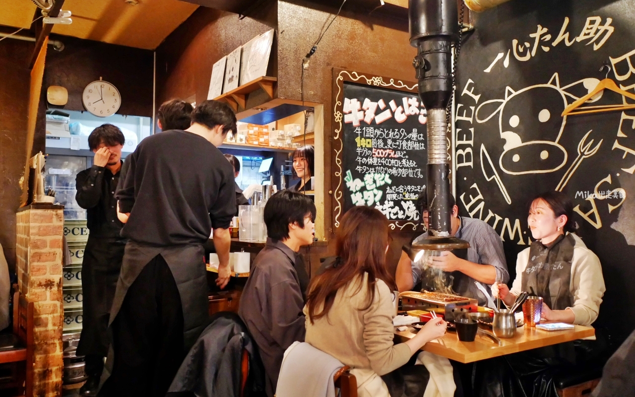 【東京】 上野  焼肉一心たん助 上野本店｜高級超厚切  仙台牛舌吃到飽只要台幣台幣1500元！輕易達成牛舌自由、牛舌富翁的成就。