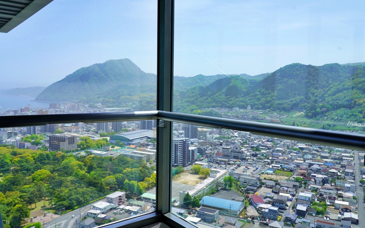 【日本】別府 世界之塔Global Tower｜新夜景勝地  高125公尺的環繞式展望台，整個別府盡收眼底，超好拍。