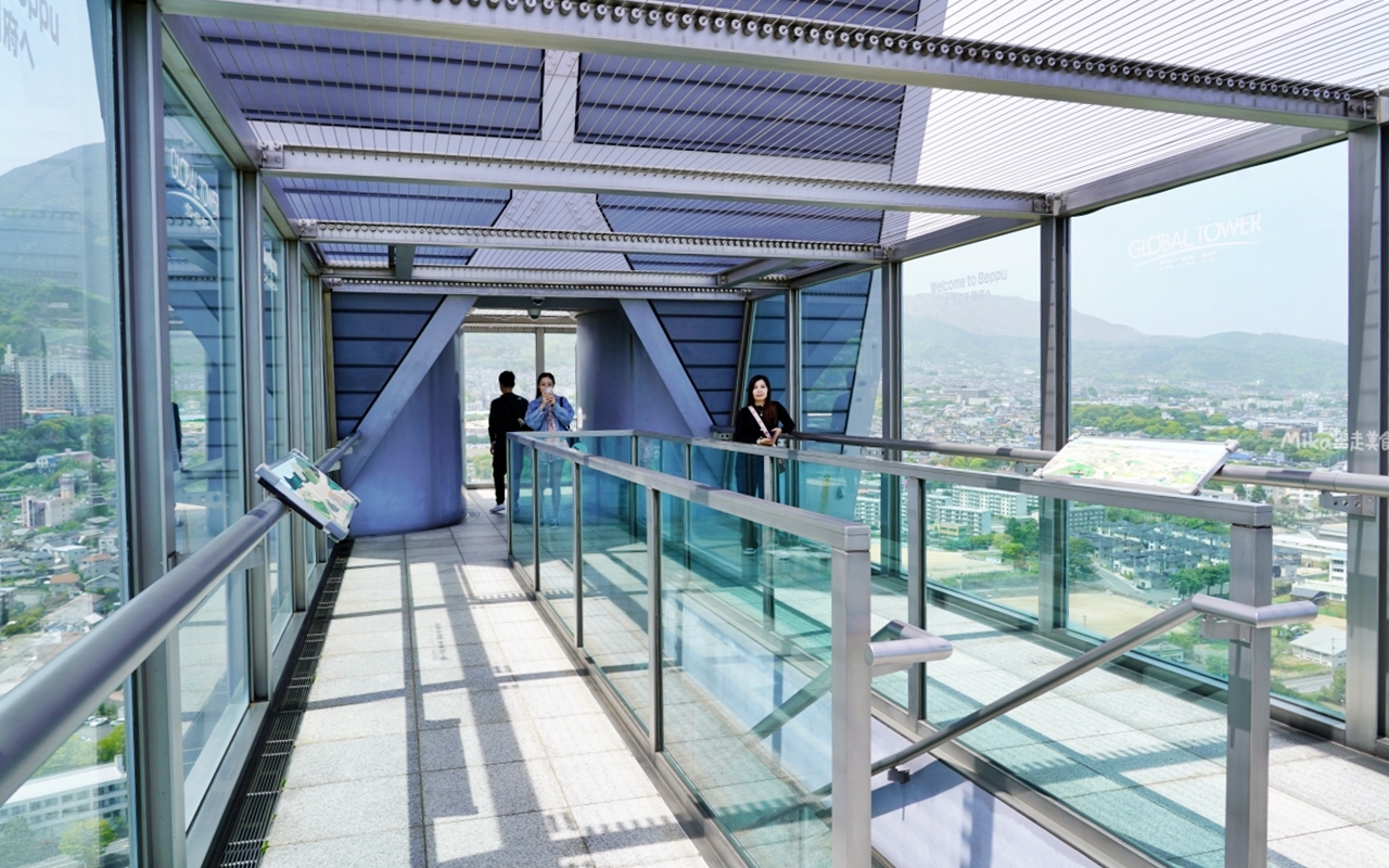 【日本】別府 世界之塔Global Tower｜新夜景勝地  高125公尺的環繞式展望台，整個別府盡收眼底，超好拍。
