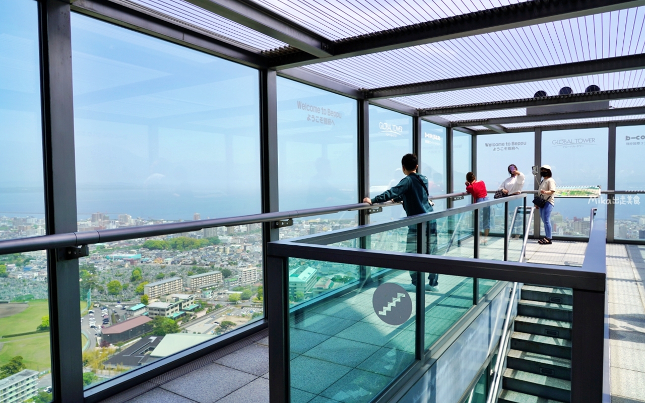 【日本】別府 世界之塔Global Tower｜新夜景勝地  高125公尺的環繞式展望台，整個別府盡收眼底，超好拍。