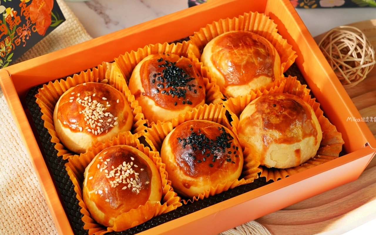 【新竹】 東區 普派西點蛋糕｜巷弄民宅內 新竹隱藏版蛋黃酥，顆顆碩大香酥還很爆餡！激推必買芋頭酥。