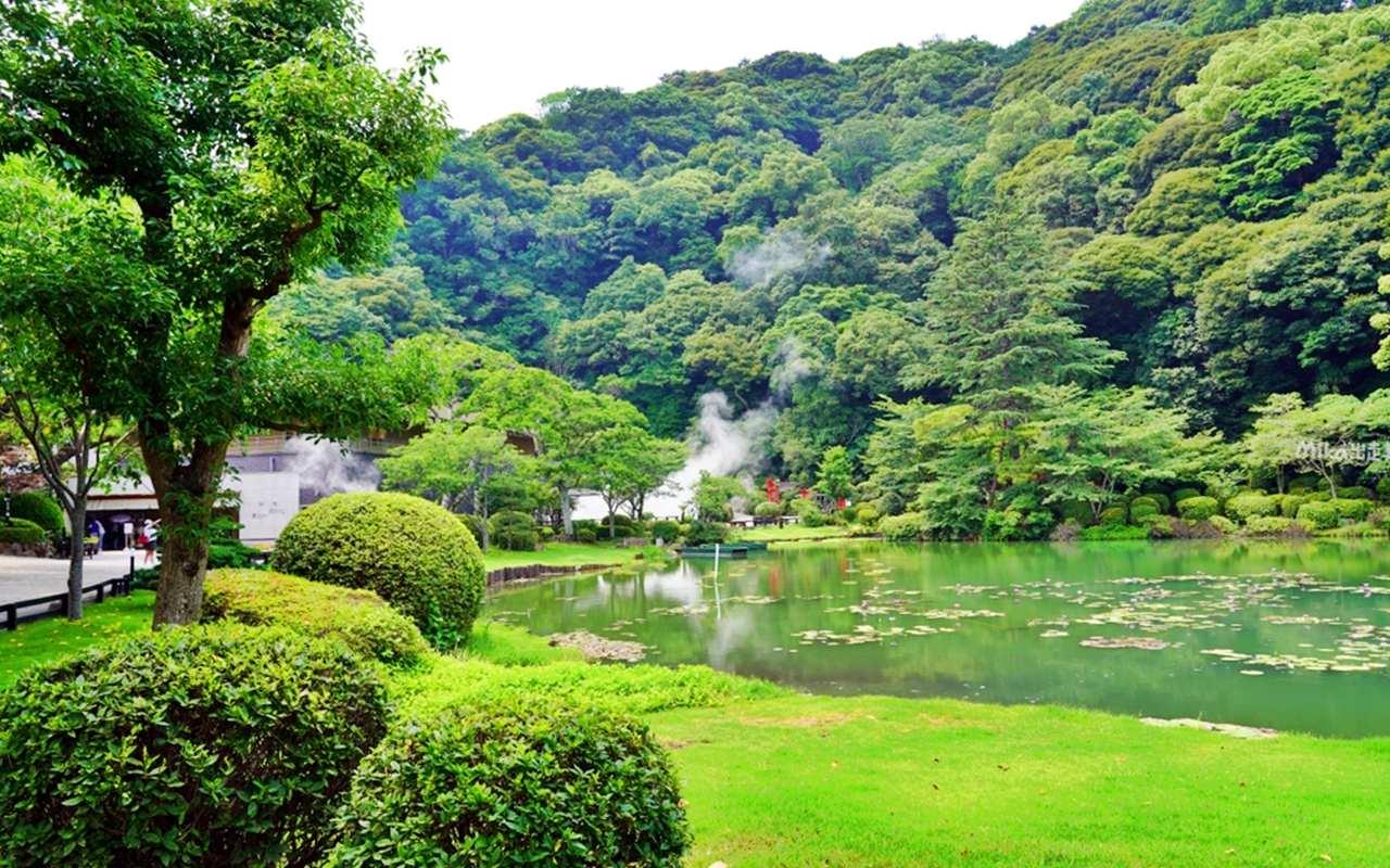 【日本】 大分 海地獄|別府七地獄,佔地最大最美的Tiffany藍地獄池,還有溫泉種出來的熱帶睡蓮花池。 【日本】 大分 海地獄|別府七地獄,佔地最大最美的Tiffany藍地獄池,還有溫泉種出來的熱帶睡蓮花池。