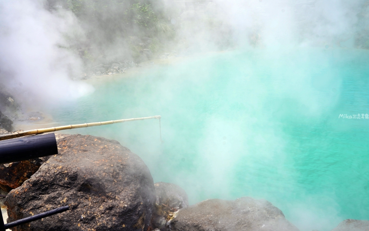 【日本】 大分 海地獄｜別府七地獄，佔地最大最美的Tiffany藍地獄池，還有溫泉種出來的熱帶睡蓮花池。