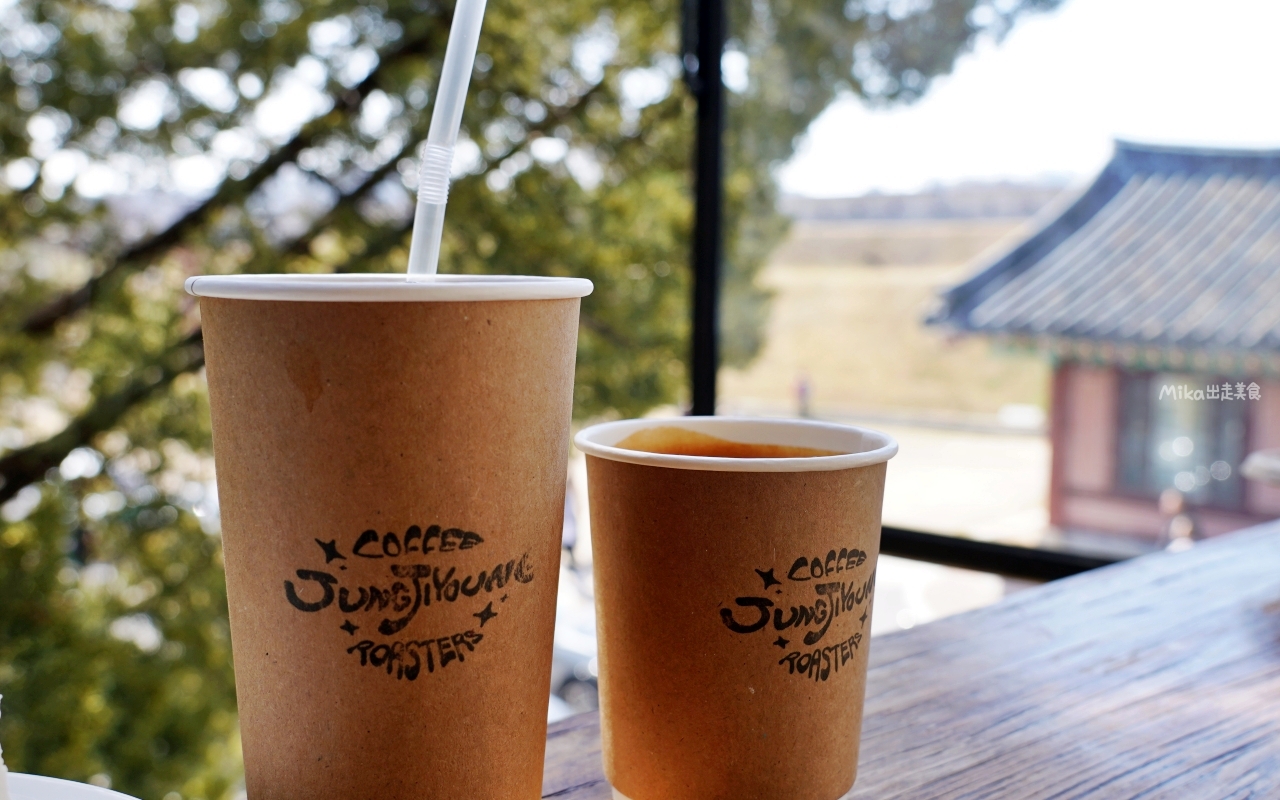 【韓國】 水原市  Jung Jiyoung Coffee Roasters 長安門店｜水原在地咖啡品牌，水原華城旁 廢墟風咖啡廳。