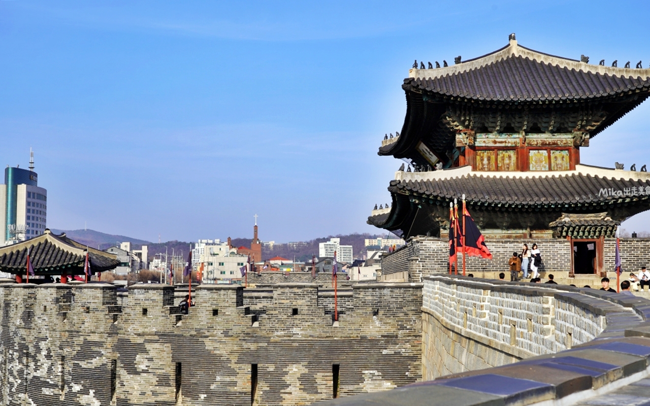 【韓國】 水原景點美食推薦｜歷史古蹟水原華城、星空圖書館，韓國水原周邊美食景點一日遊行程推薦。
