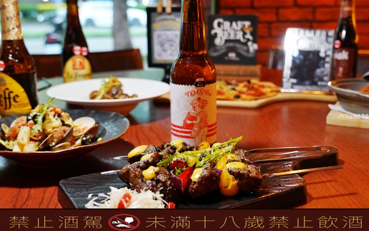 【台中】ABV Bar & Kitchen 地中海餐酒館 台中概念店｜台中 經典道地的西班牙菜，精釀啤酒搭配西班牙料理 醉 對味。