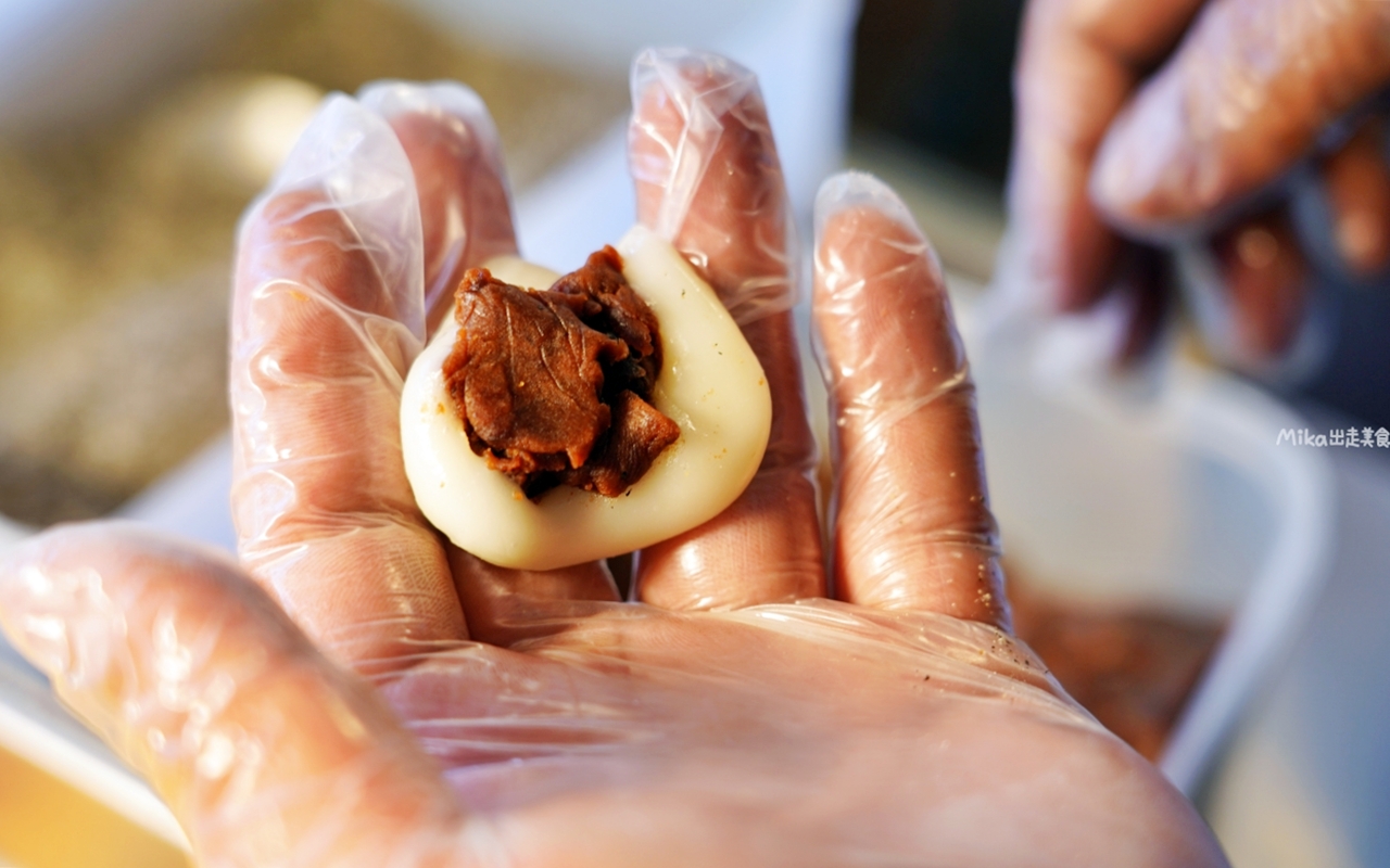 【桃園】 康家客家手工麻糬 大業總店｜ 當天現做 傳統古早味手工純糯米 粉紅少女麻糬吃過嗎？每日限量20盒 賣完為止。