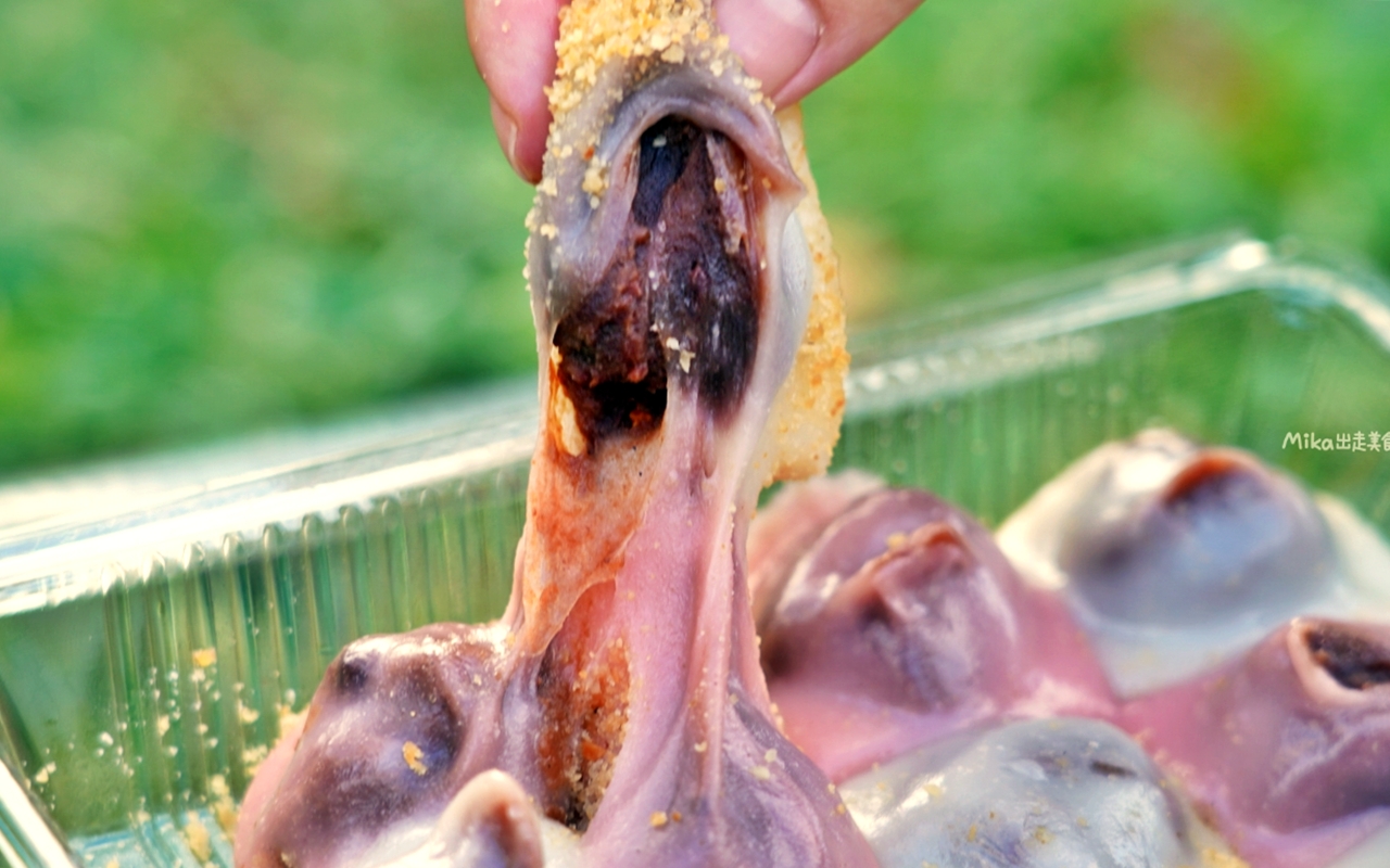 【桃園】 康家客家手工麻糬 大業總店｜ 當天現做 傳統古早味手工純糯米 粉紅少女麻糬吃過嗎？每日限量20盒 賣完為止。