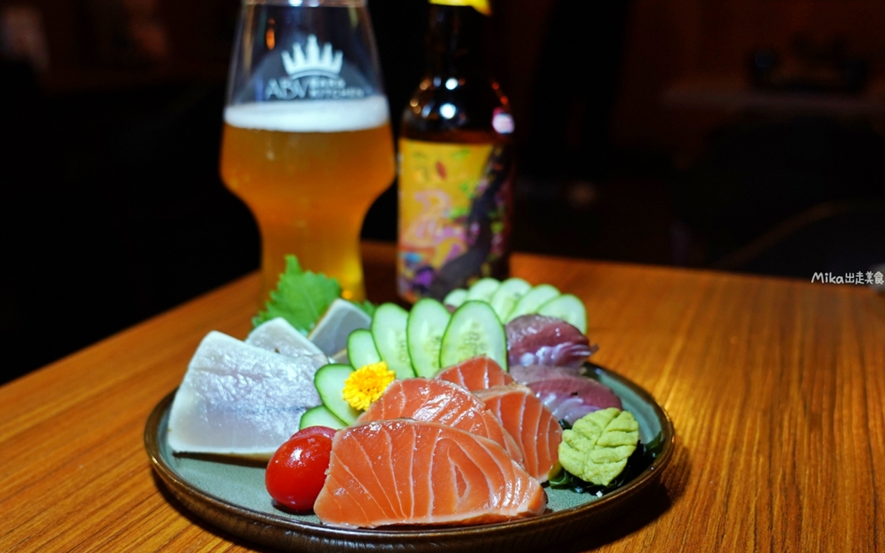 【新竹】ABV Bar & Kitchen 日式居酒館 ｜全台唯一現場燒製稻草燒生魚片 復古昭和風格的日式居酒屋。