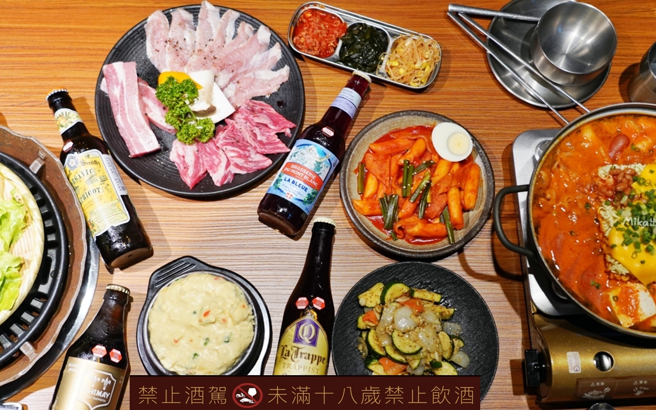 【新北】 板橋 ABV Bar & Kitchen 韓式餐酒館｜另一種韓式燒啤文化，韓式料理搭配超過 300 款來自各國的精釀啤酒，韓式燒烤配燒啤最對味。