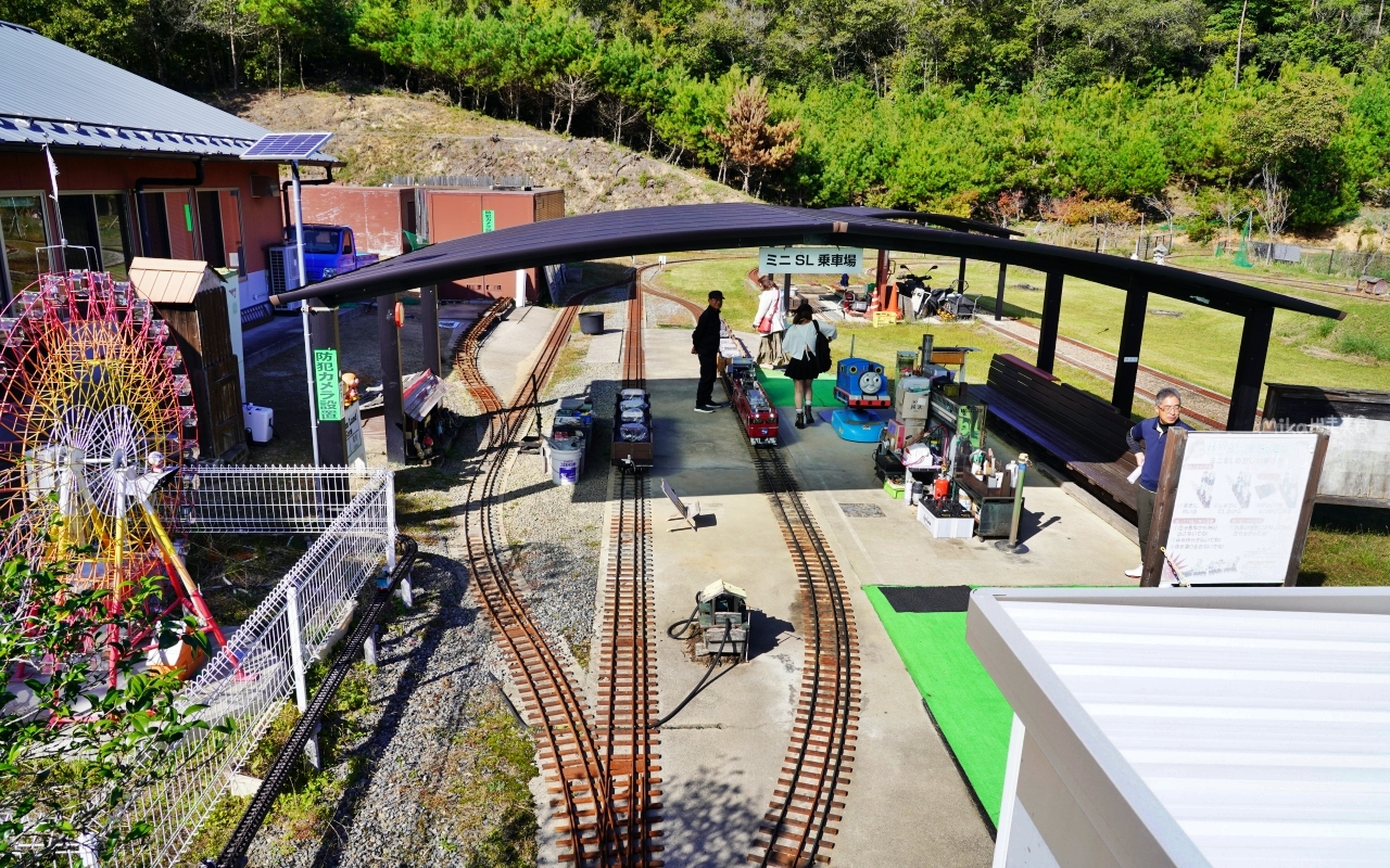 【廣島】 山陽 廣島 世羅 せら夢公園｜廣島自駕景點推薦 全日本第二長 迷你蒸氣小火車以及花卉料理很喜歡。