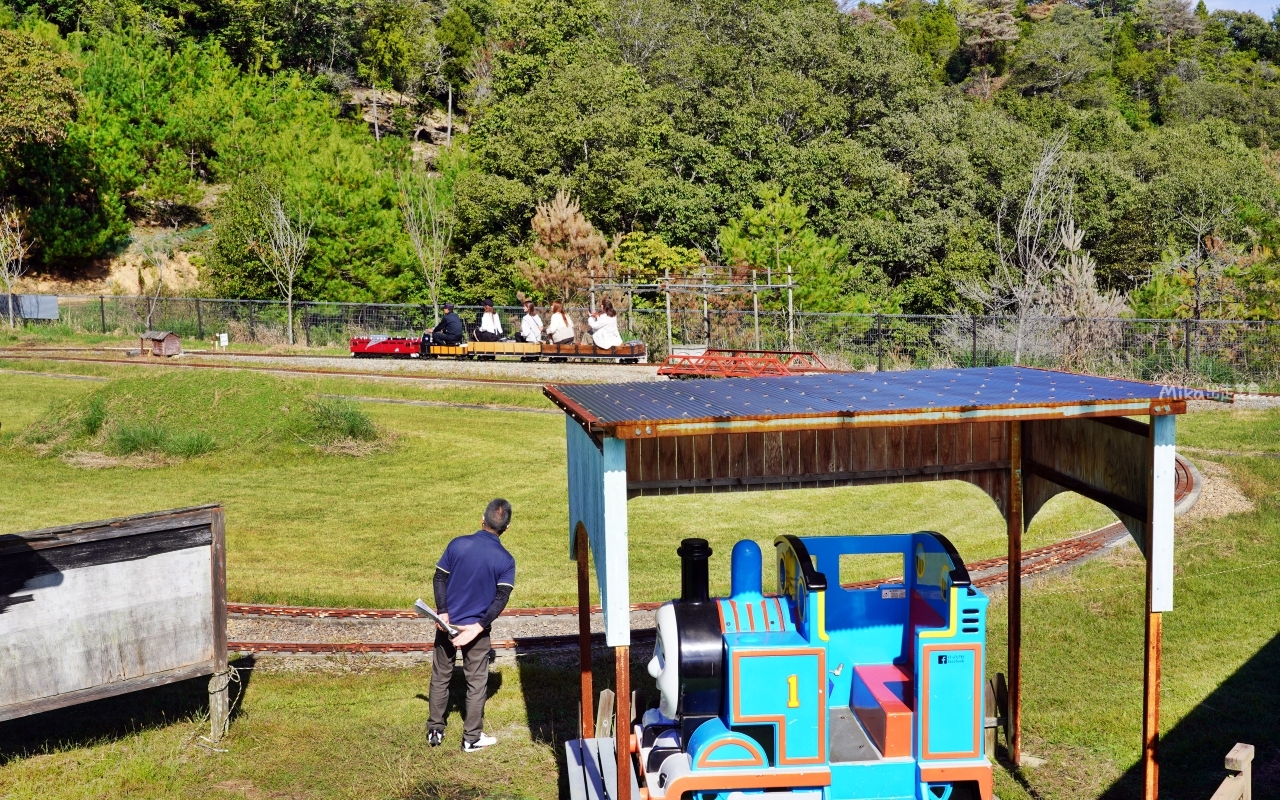 【廣島】 山陽 廣島 世羅 せら夢公園｜廣島自駕景點推薦 全日本第二長 迷你蒸氣小火車以及花卉料理很喜歡。