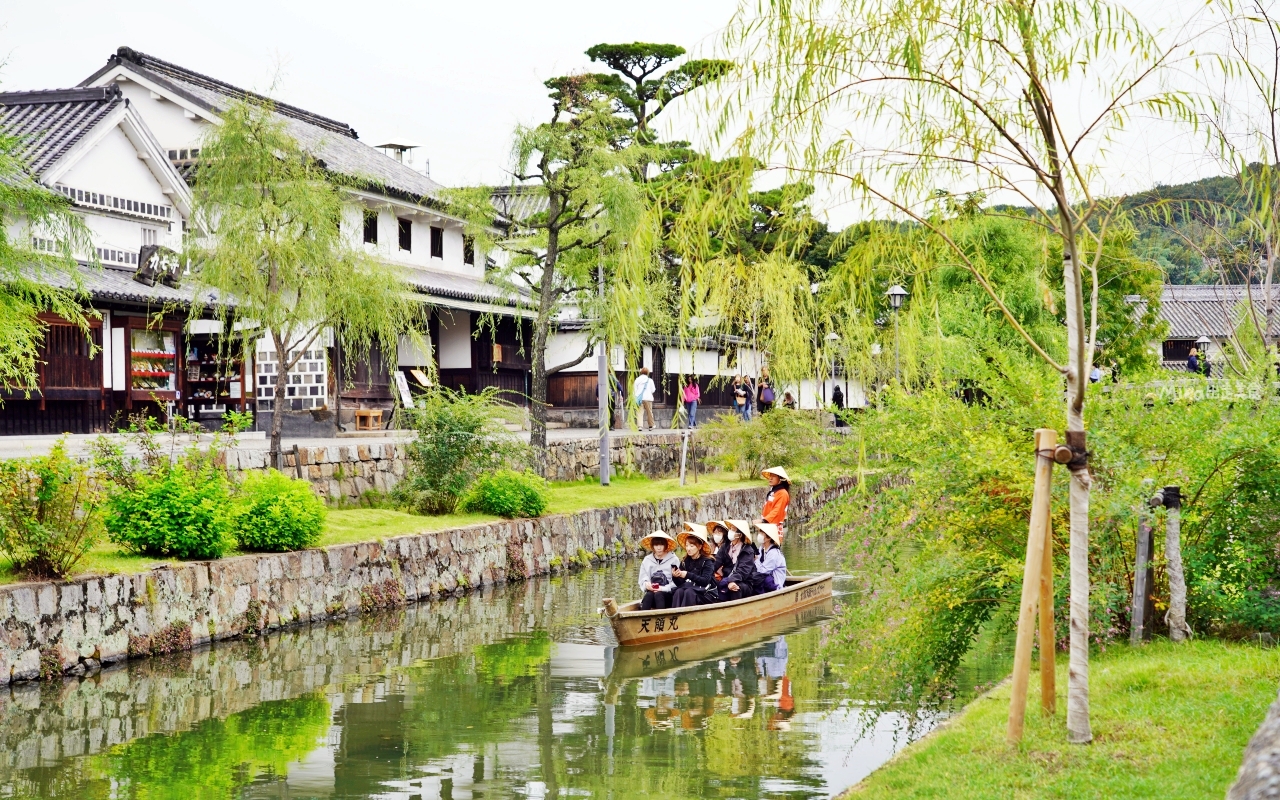【日本】 山陽岡山 倉敷美觀地區｜岡山必訪：倉敷美觀老街 × 川船遊，穿越400年前的江戶時代，好吃好買好玩看這裡。