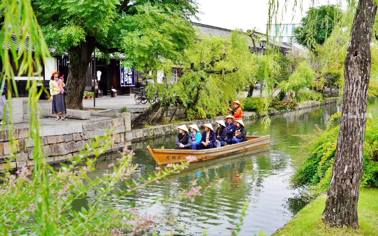 【日本】 山陽岡山 倉敷美觀地區｜岡山必訪：倉敷美觀老街 × 川船遊，穿越400年前的江戶時代，好吃好買好玩看這裡。