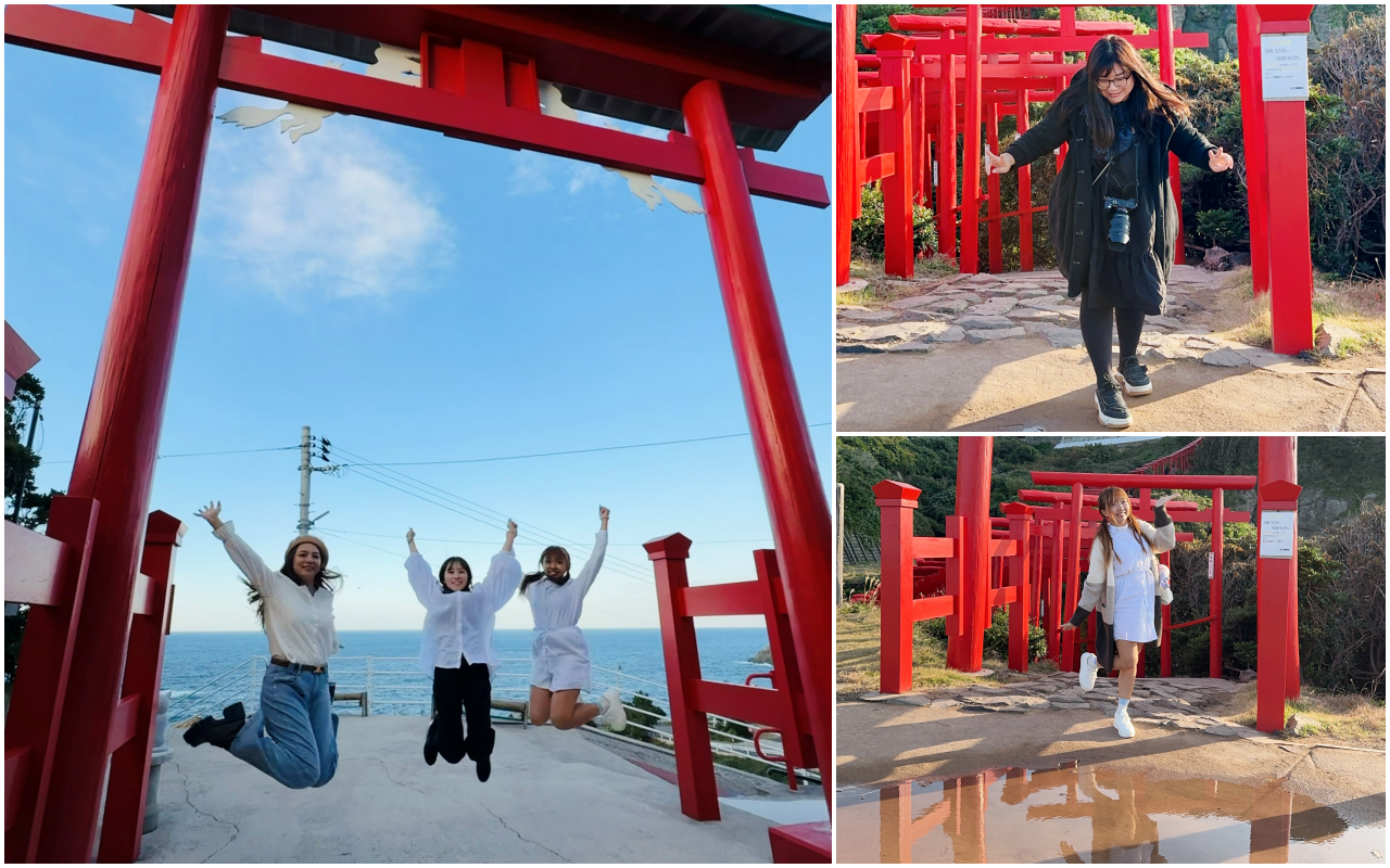 【日本】 山口 元乃隅神社｜日本絕景神社之一，123 座紅色的鳥居綿延至海邊，依山傍海很是壯觀。