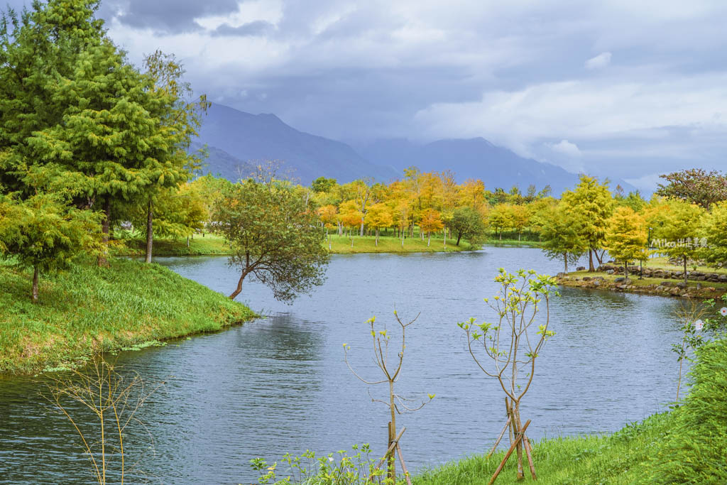 【花蓮】 理想PAARK水岸生活｜花蓮最新景點 公路旁全台最美星巴克、7-11在這裡！還有落羽松祕境遊湖、湖光水岸旁的音樂市集，湖光有景，水岸有聲。
