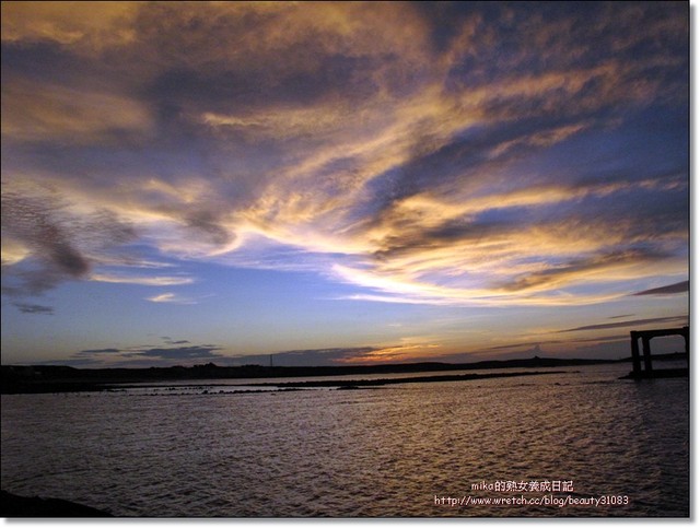 無名好地方005：澎湖西嶼夕陽與夜釣