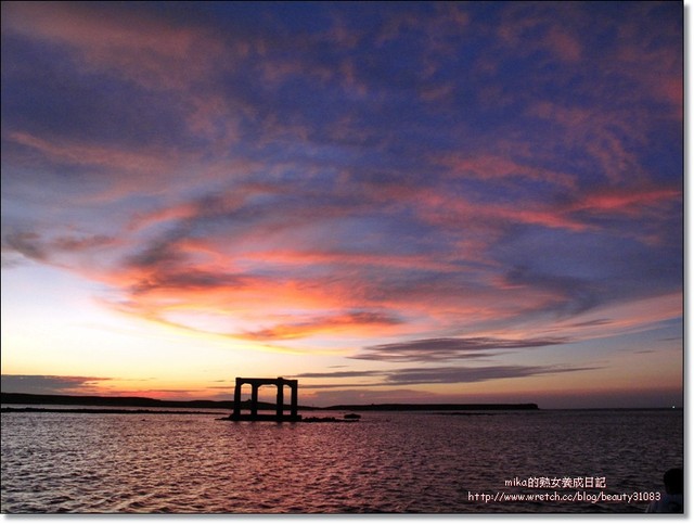 無名好地方005：澎湖西嶼夕陽與夜釣