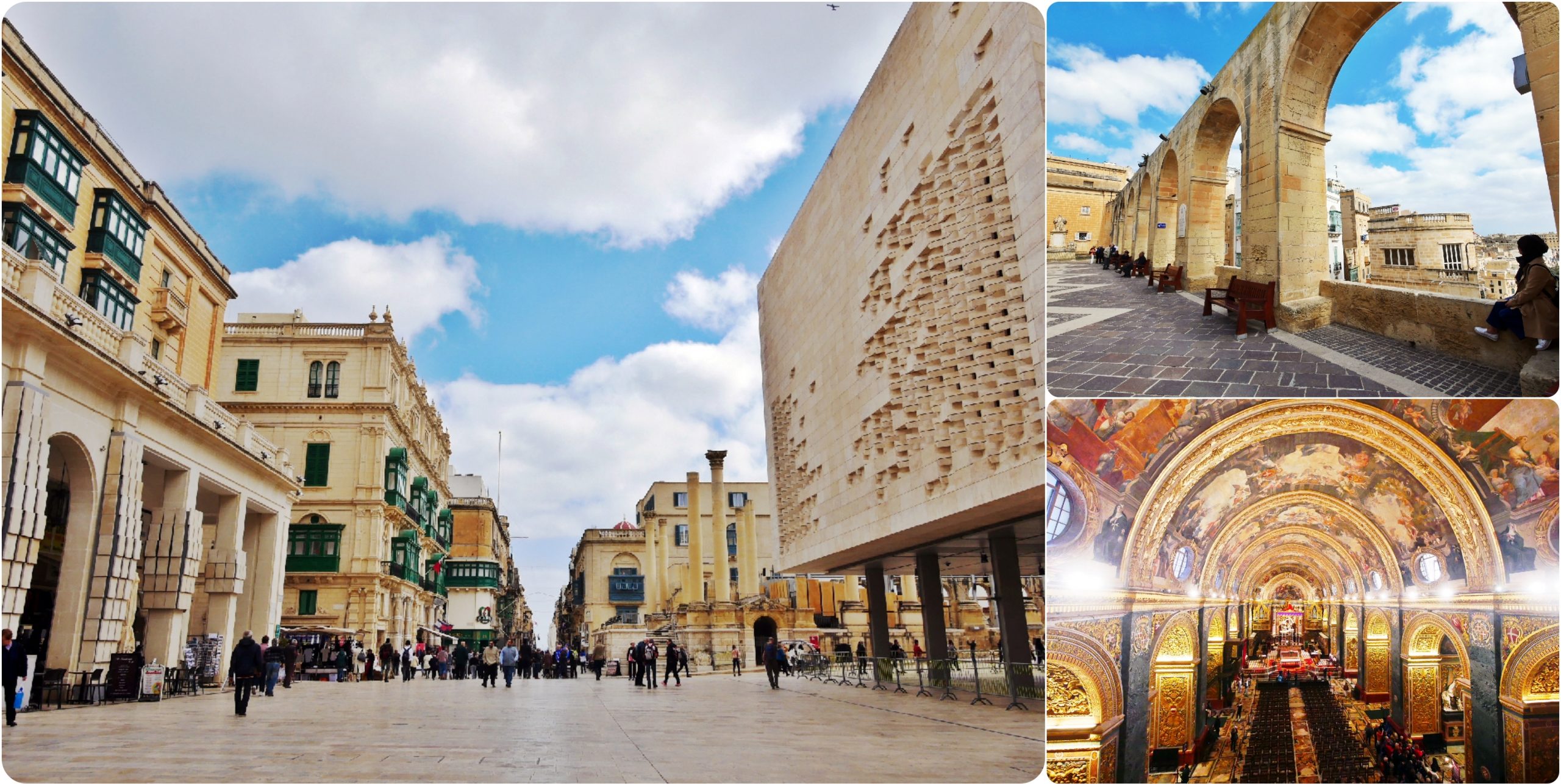 『歐洲。地中海』 馬爾他首都 瓦萊塔Valletta｜是歐洲名城也是世界上最小的首都之一  世界上最集中的歷史文化區  尊貴的金色騎士之城｜2019/0313-0318 歐洲馬爾他六天五夜之旅 @Mika出走美食日誌